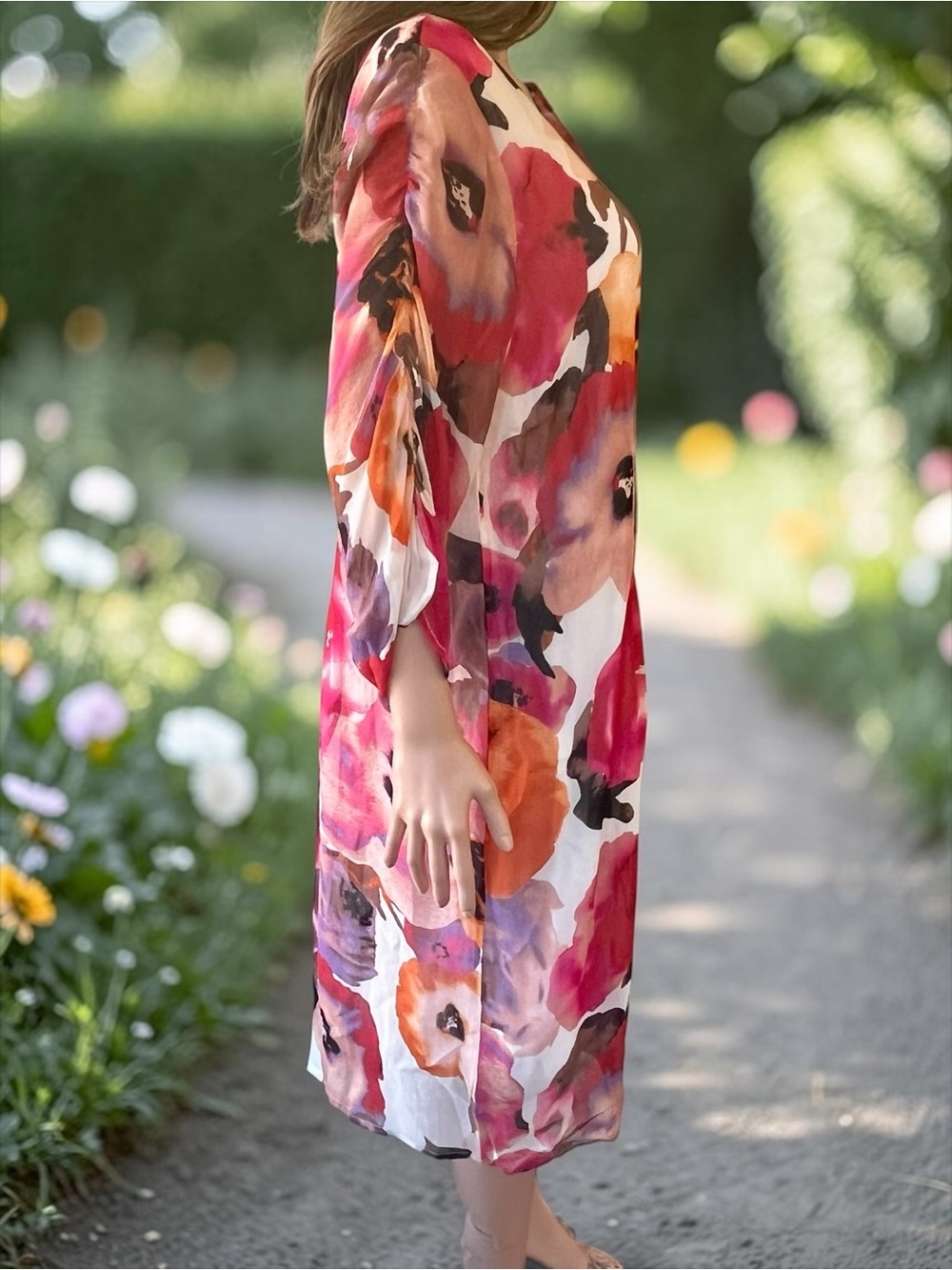 Cream Denmark Mollie Floral Shift Dress NWT Size 42 Large Boho - Picture 4 of 8